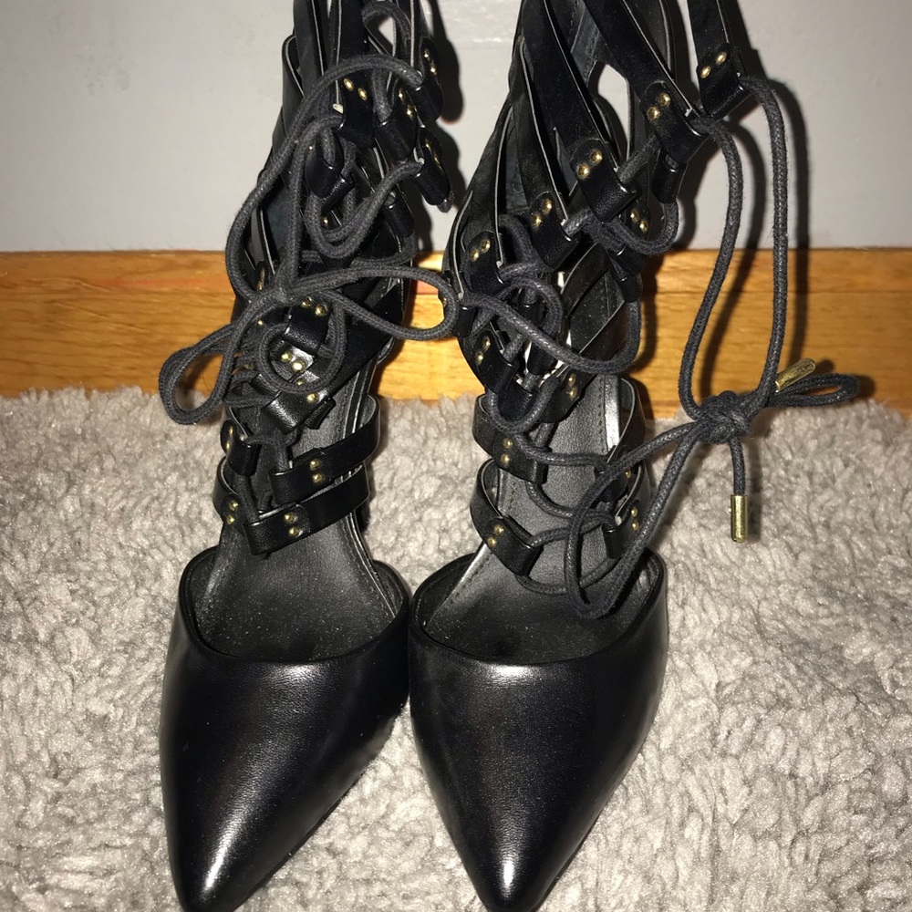 💕Black Heels